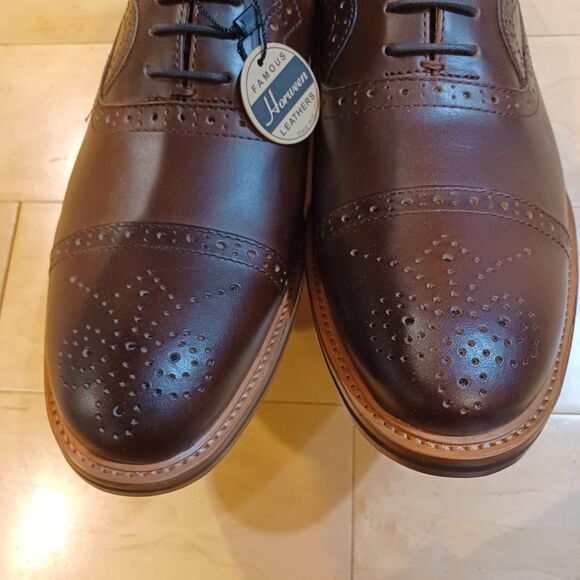 New Johnston & Murphy Conard 2.0 175th Anniversary Cap Toe Oxford Shoes Sz 11.5M - Picture 5 of 9